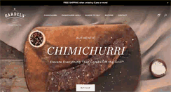 Desktop Screenshot of chimichurrisauce.com